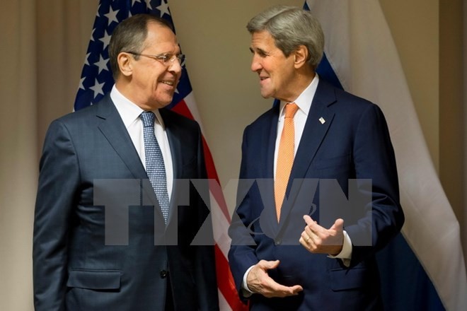 Lavrov, Kerry hail progress in Syrian ceasefire - ảnh 1